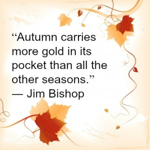 Welcome, Autumn: Quotes About My Favorite Season