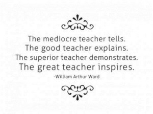Amen... when I become a teacher someday, I will be sure to keep this ...