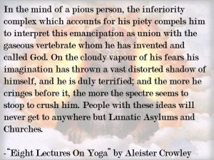 Quotes by Aleister Crowley | ... Lectures On Yoga
