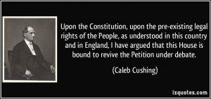Upon the Constitution, upon the pre-existing legal rights of the ...