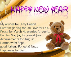 New Year Greeting Card