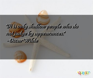 quotes about shallow people
