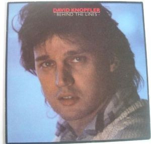 David KNOPFLER Behind the lines Vinyl 33t LP 1984