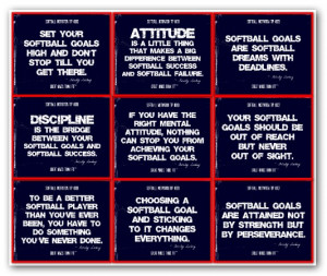 ... com inspirational and motivational softball quotes from players
