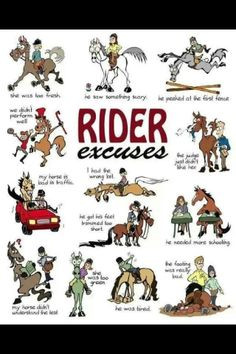 this is probaly how non equinestrieans see it when we say horse terms