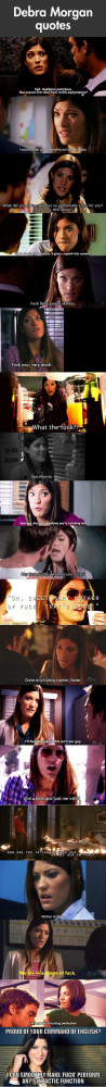 Debra Morgan Quotes Funny pictures debra morgan