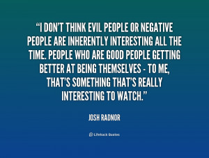 Negative People Evil Quotes