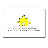 Asperger Syndrome Quote Postcards (Package of 8) for