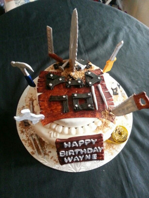 ... birthday cake.: Carpenter Birthday, 70Th Birthday, Birthday Cakes