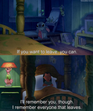 Sad Lilo And Stitch Quotes Sad lilo and stitch quotes