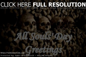 ... greeting cards to all on ocassion of All Souls’ Day on November 2