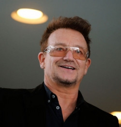 Bono, the lead singer of the rock band U2, talked openly about his ...