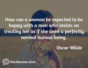 Oscar Wilde Quotes About Women