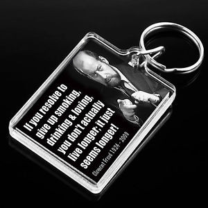 Famous-Quote-Keyring-Drinking-Smoking-Funny-Gift-Stop-Smoking-Unique ...