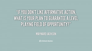 Affirmative Action Quotes