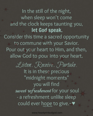 Heartprints of God: Midnight Moments~