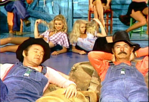 and lest we not forget... Hee Haw! (short shorts, cleavage, Barbi ...