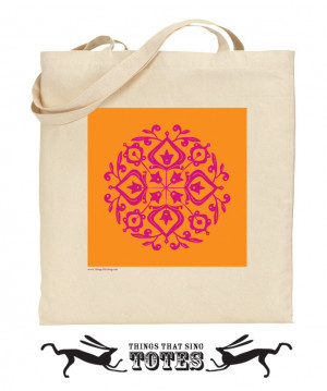 Eco Totes with Motifs Words and Quotes