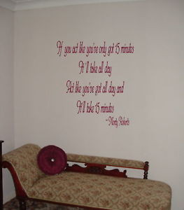 Details about Monty Roberts Horse Quote - Vinyl Wall Decal Sticker