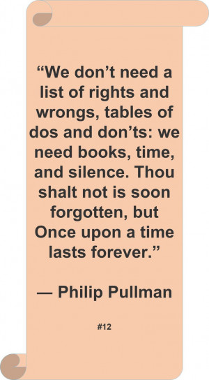Philip Pullman #Quote #Author #Reading