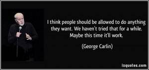 George Carlin Quotes Government