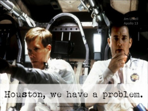 Apollo 13 - houston we have a problem