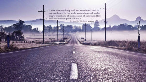 long road ahead quotes