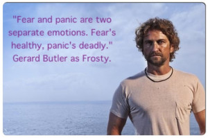 fear and panic are two separate emotions fear s healthy panic s deadly