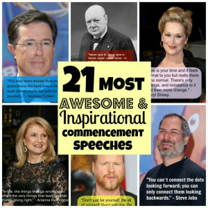 Famous Quotes From Commencement Speeches ~ 21 Totally Awesome ...