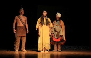 ... as War Woman by War Chief Oconastota and Peace Chief, Attakullakulla