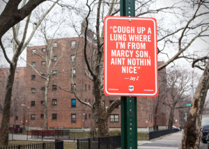 New York City Rap Quotes Street Signs (4)