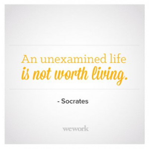 WeWork Inspirational Quote // Socrates