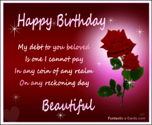 Heartfelt Happy birthday beautiful message with touching verse from ...
