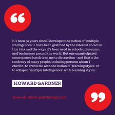 ... great article by Howard Gardner. #HowardGardner #MultipleIntelligences