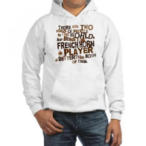 french horn hoodies