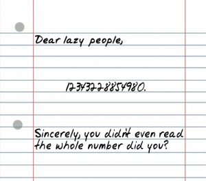 25 Random “Sarcastic” Funny Short Letters