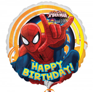 Spider-Man Happy Birthday 18' Foil Balloon