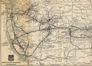 American Railroad Map