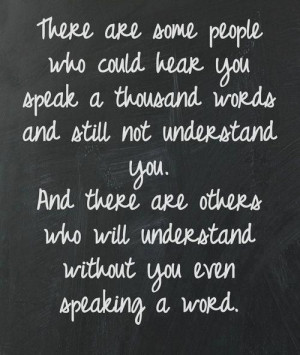 Unspoken words