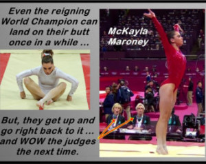 Gymnastics Poster McKayla Maroney Olympic Photo Quote Wall Art Print ...