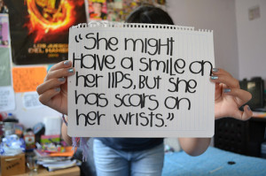 girl, quote, text, sad - inspiring picture on Favim.com