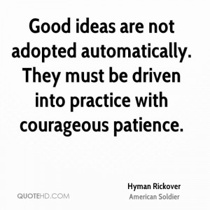 Hyman Rickover Quotes