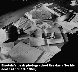 Einstein Desk After His Death