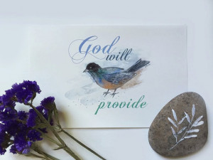 God will provide Quote Print, Motivational print, Motivational quote ...