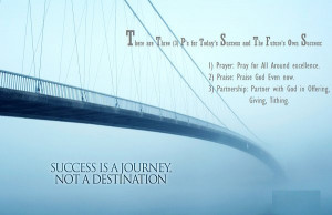 There are Three (3) P's for Today's Success and The Future's own ...