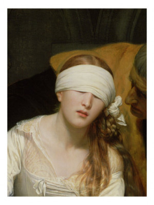The Execution of Lady Jane Grey by Paul Delaroche, 1833.