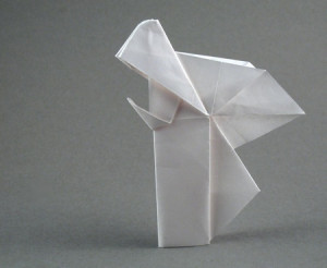 origami Angel Niwa Christmas2 3D