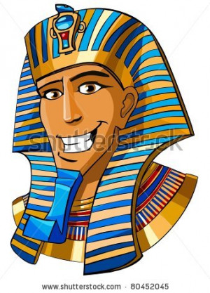 Ancient Egyptian Pharaoh Cartoon