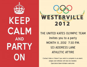 Olympics Party Ideas