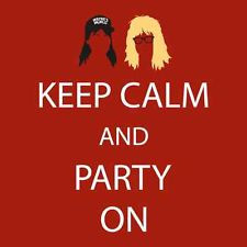 Related Pictures keep calm and party on funny parody women s t shirts ...